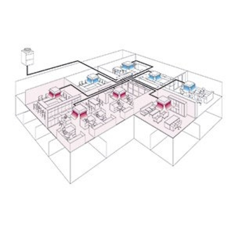 Sistema Refrigeração Valor Vila Industrial - Sistema de Refrigeração Vrf
